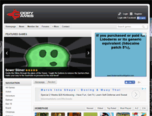 Tablet Screenshot of goopygames.com